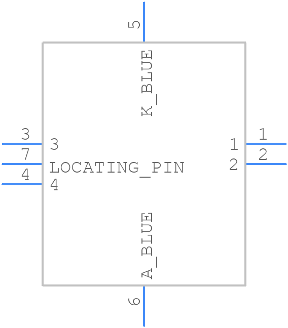 TL1220S4NNBB-SQUARE - E-Switch - PCB symbol