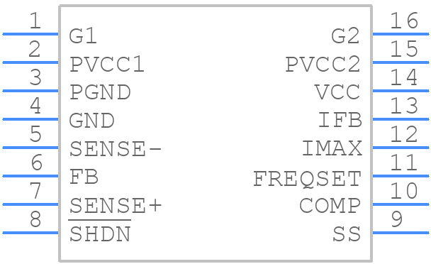 LTC3830ES#PBF - Analog Devices - PCB symbol