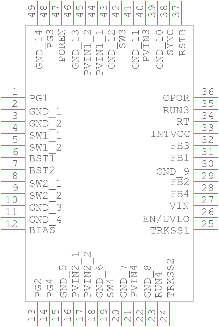 LT8602ELXE#PBF - Analog Devices - PCB symbol