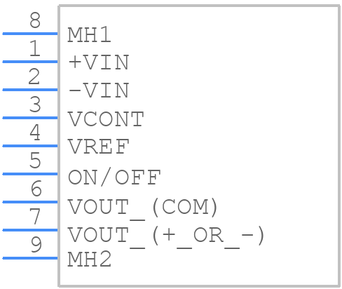 MHV12-1.0K2000P - Bellnix - PCB symbol