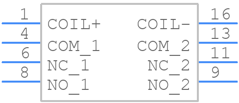 HFD2/012-S-L1-D - Hongfa - PCB symbol
