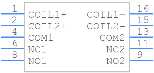 HFD2/012-S-L2-D - Hongfa - PCB symbol