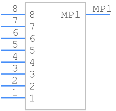 85513-5009 - Molex - PCB symbol