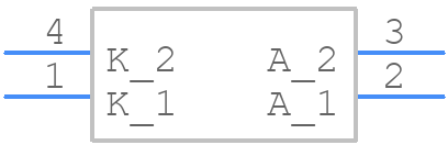 EAPDST3227A0 - Everlight - PCB symbol