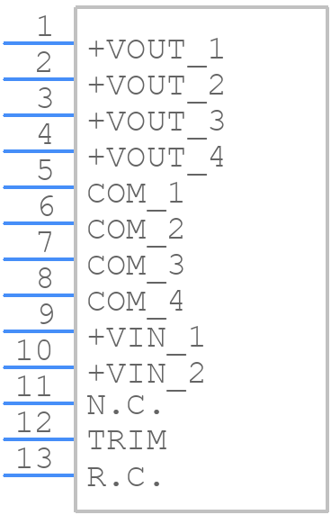 NID100-12 - Mean Well - PCB symbol
