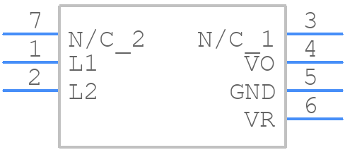 BPSX 2-08-50 - BIAS Power - PCB symbol