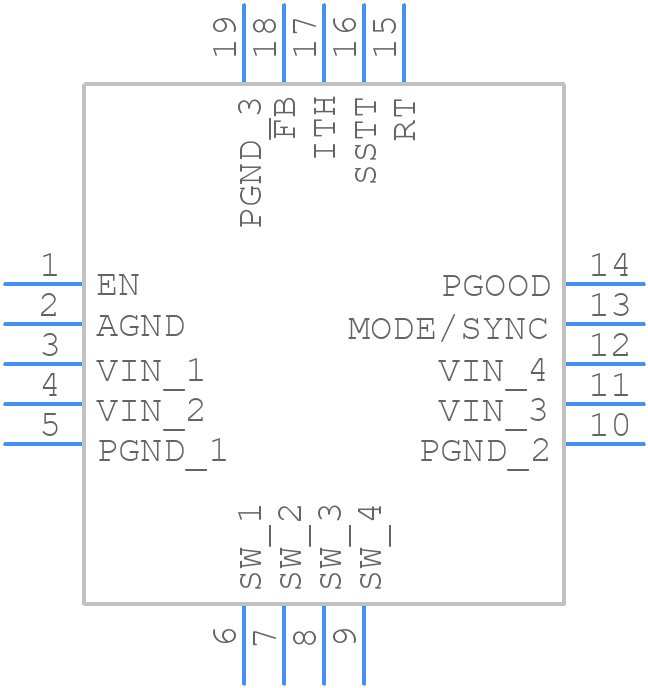 LTC3311SEV#PBF - Analog Devices - PCB symbol