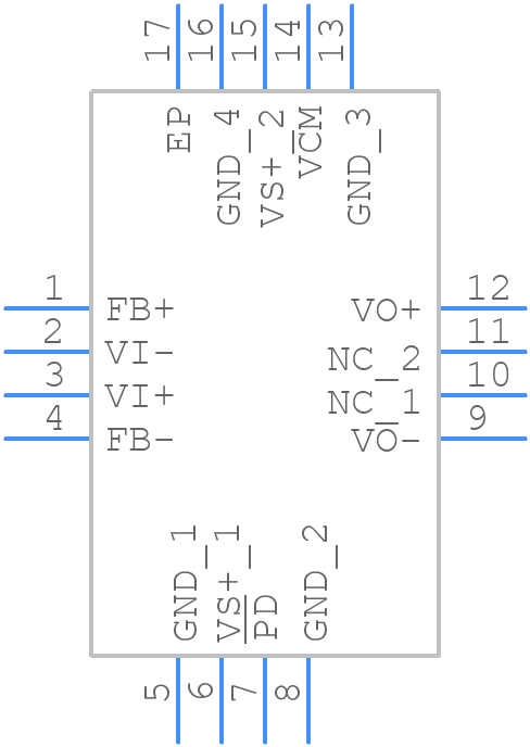 ISL55210IRTZ-T7A - Renesas Electronics - PCB symbol