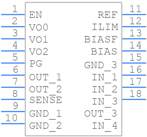 LT3077ACR#PBF - Analog Devices - PCB symbol
