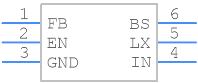 SY8105IADC - Silergy - PCB symbol