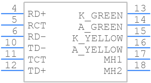 LPJK7001AGNL - LINK-PP - PCB symbol