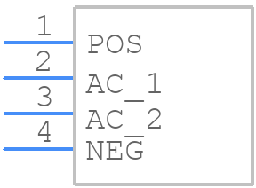 MDA104A - Motorola - PCB symbol