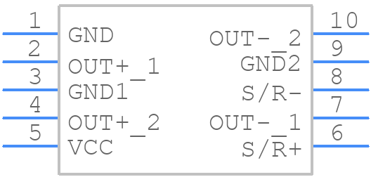 HMC1052 - Honeywell - PCB symbol
