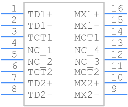 LTA1VS16C-351-R - Eaton - PCB symbol