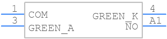 RA1122XPG - CIT Relay & Switch - PCB symbol