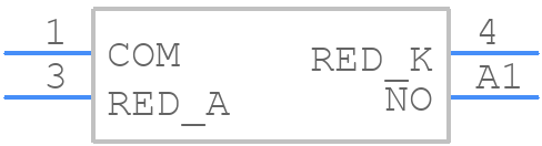 RA1122XPR - CIT Relay & Switch - PCB symbol