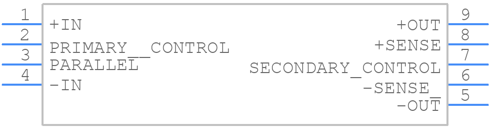 V24A24T500BL3 - VICOR - PCB symbol