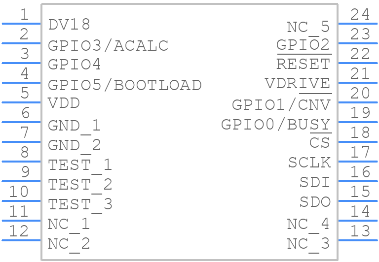ADMT4000BRUZAB - Analog Devices - PCB symbol