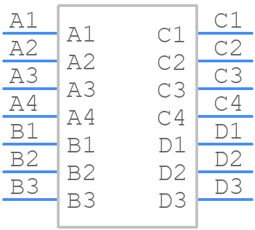1-2271452-4 - TE Connectivity - PCB symbol