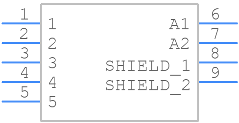 CBD7W2F37S600X/AA - Positronic - PCB symbol