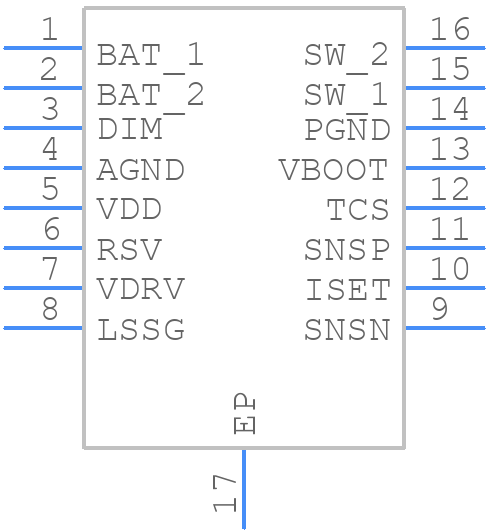 NCV78514PA0R2G - onsemi - PCB symbol