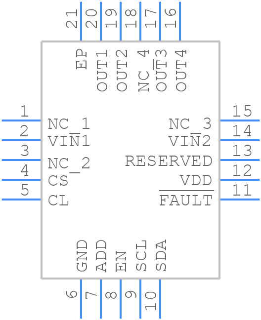 NCV760040MWTXG - onsemi - PCB symbol