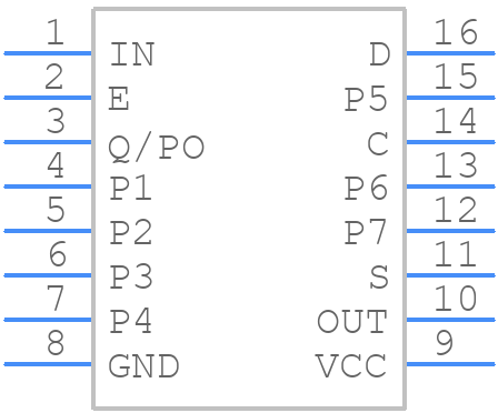 DS1020-50 - Rochester Electronics - PCB symbol