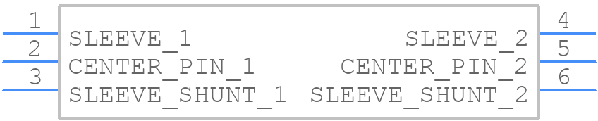 RASH722BKZ - Switchcraft - PCB symbol