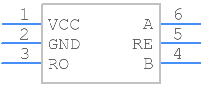 ISL3281EFHZ-T - Renesas Electronics - PCB symbol