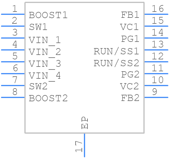 LT1940EFE#PBF - Analog Devices - PCB symbol