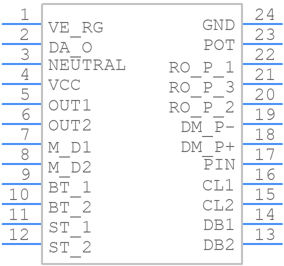 fr6461 - Princeton Technology Corp - PCB symbol