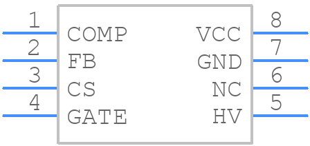 BP3339 - BPS - PCB symbol