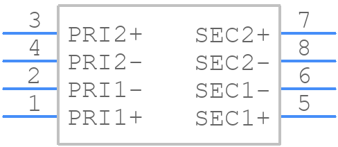 229B34 - Hammond Manufacturing - PCB symbol