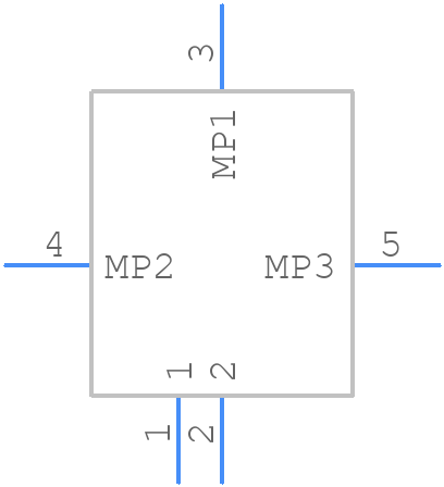 TL3360DF185KQ - E-Switch - PCB symbol