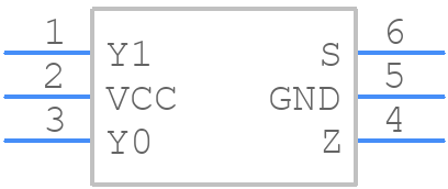 NMUX1237GWH - Nexperia - PCB symbol
