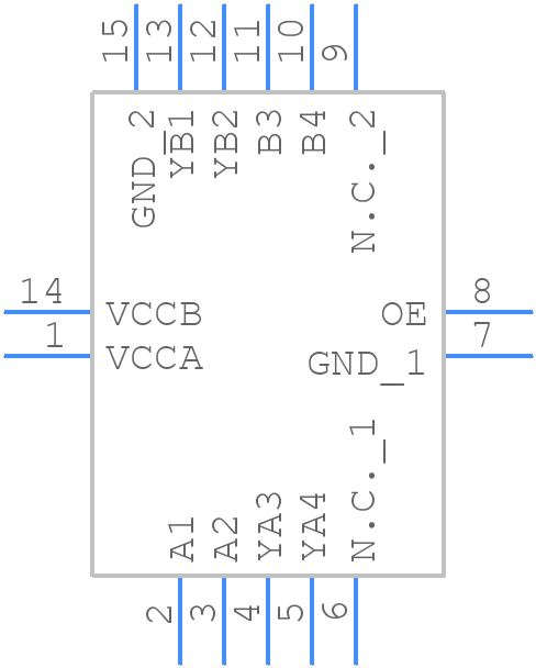 NXU0204BQ-Q100X - Nexperia - PCB symbol