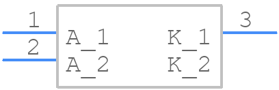 PMEG3020CPAS-QX - Nexperia - PCB symbol
