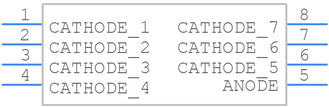 VEMD8082 - Vishay - PCB symbol