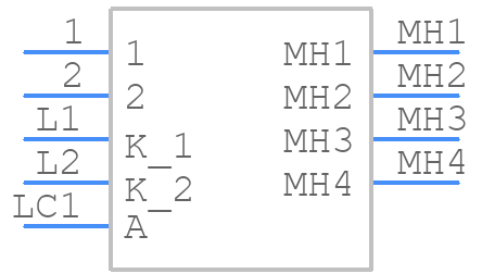 LP11OA1NBSRR - E-Switch - PCB symbol