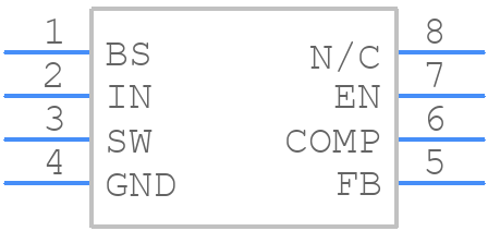 BM1410A - Bookly - PCB symbol