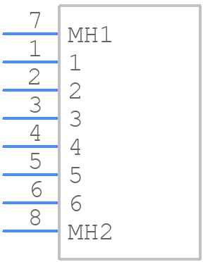 SS-14D01-G020 - G-Switch Electronic - PCB symbol