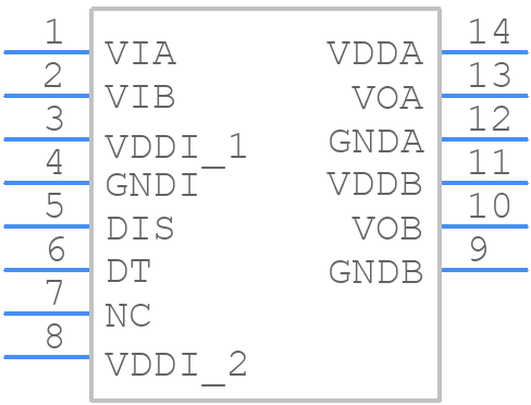 SI82E29AEE-IS3 - Skyworks - PCB symbol