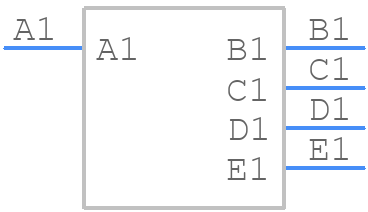 PJ3F07-5P - Shou Han - PCB symbol