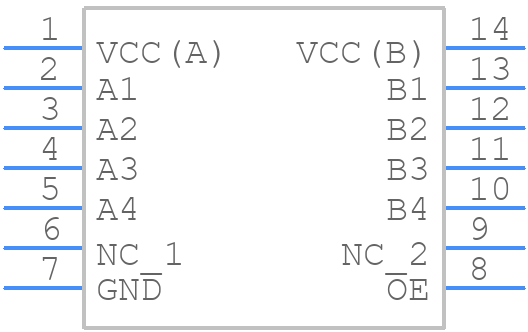 NTS0304EPWJ - NXP - PCB symbol