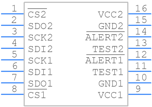 PTMAG5170DA2EPWRQ1 - Texas Instruments - PCB symbol