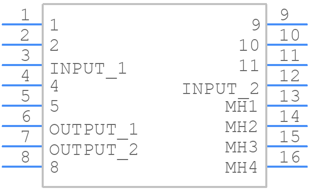SPFC-RM14-250 - Bel - PCB symbol