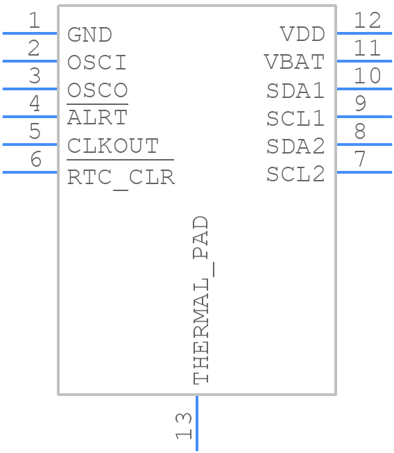 PCF85053ATK - NXP - PCB symbol
