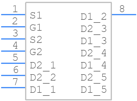 NVMJD027N10MCLTWG - onsemi - PCB symbol