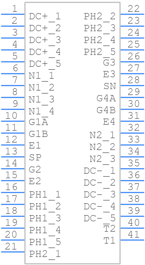 NXH600N65L4Q2F2PG - onsemi - PCB symbol