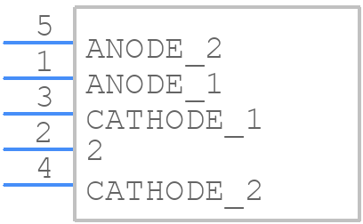 IN-C33CTNU2 - Inolux - PCB symbol